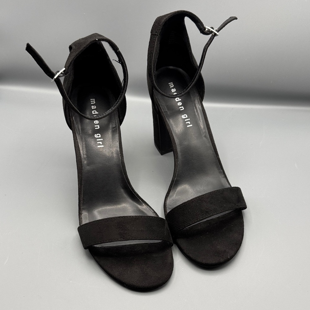 Madden Girl Sasha Two-Piece Block-Heel Dress Sandals